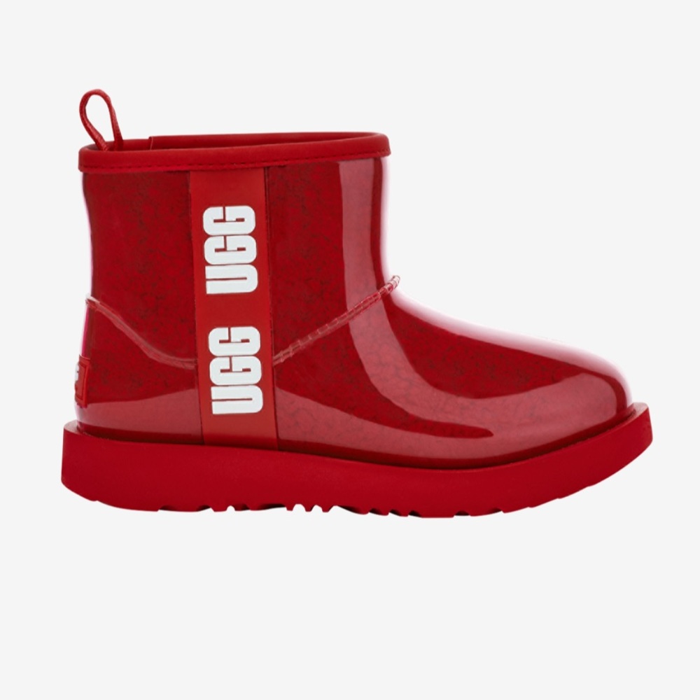 Ugg Big Kids Waterproof Samba Red.